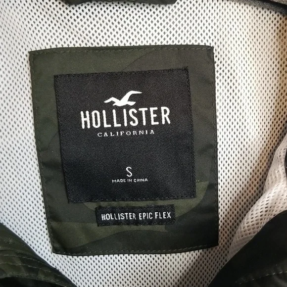 HOLLISTER EPIC FLEX WINDBREAKER HOODIE - Picture 4 of 10